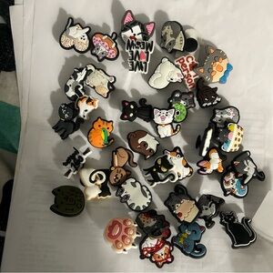 Assorted Cat Shoe Charms